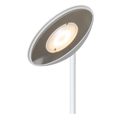 Lucide ZENITH - Lampadaire - LED Dim. - 1x20W 3000K - Blanc - détail 3